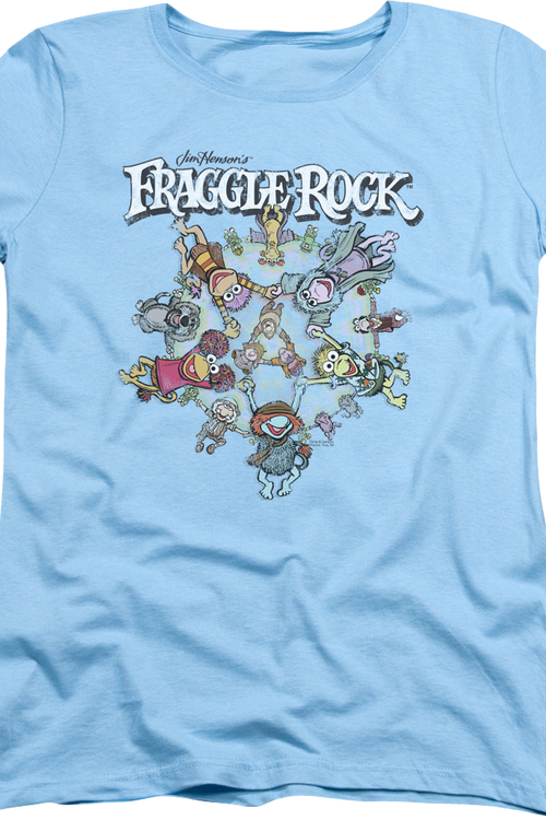 Womens Holding Hands Fraggle Rock Shirtmain product image