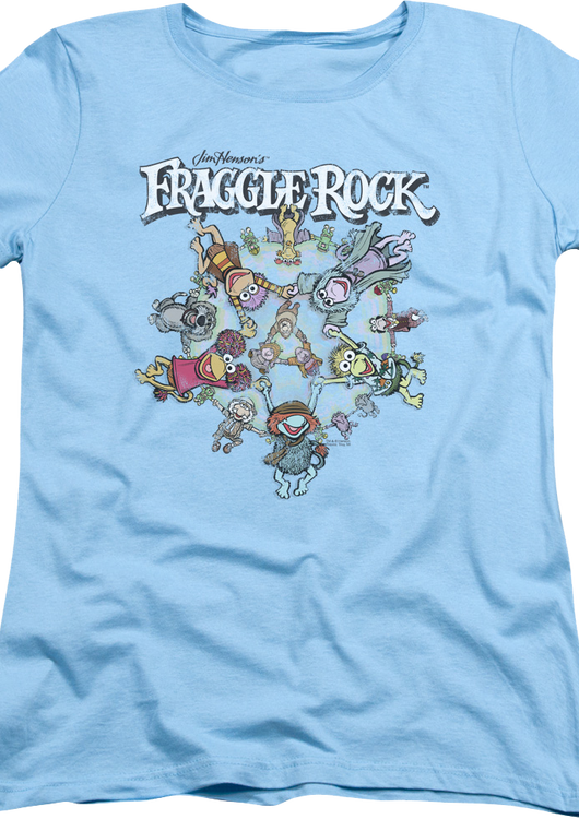 Womens Holding Hands Fraggle Rock Shirt - main product image