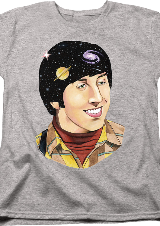 Womens Howard Big Bang Theory Shirt - main product image