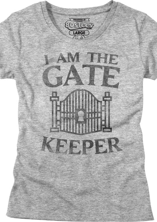 Womens I Am The Gatekeeper Ghostbusters Shirt - main product image