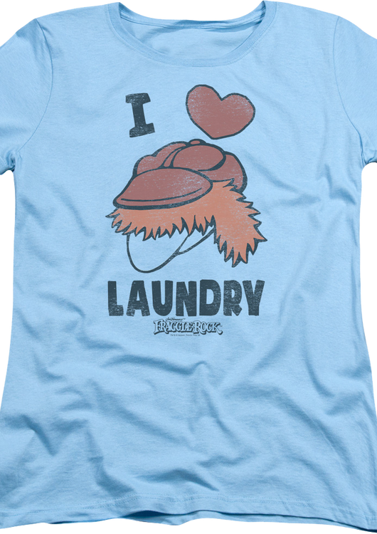 Womens I Love Laundry Fraggle Rock Shirt - main product image