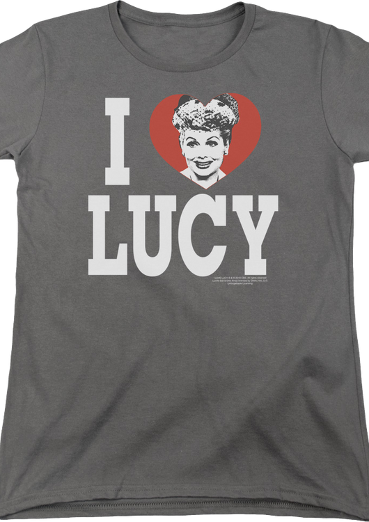 Womens I Love Lucy Shirt - main product image