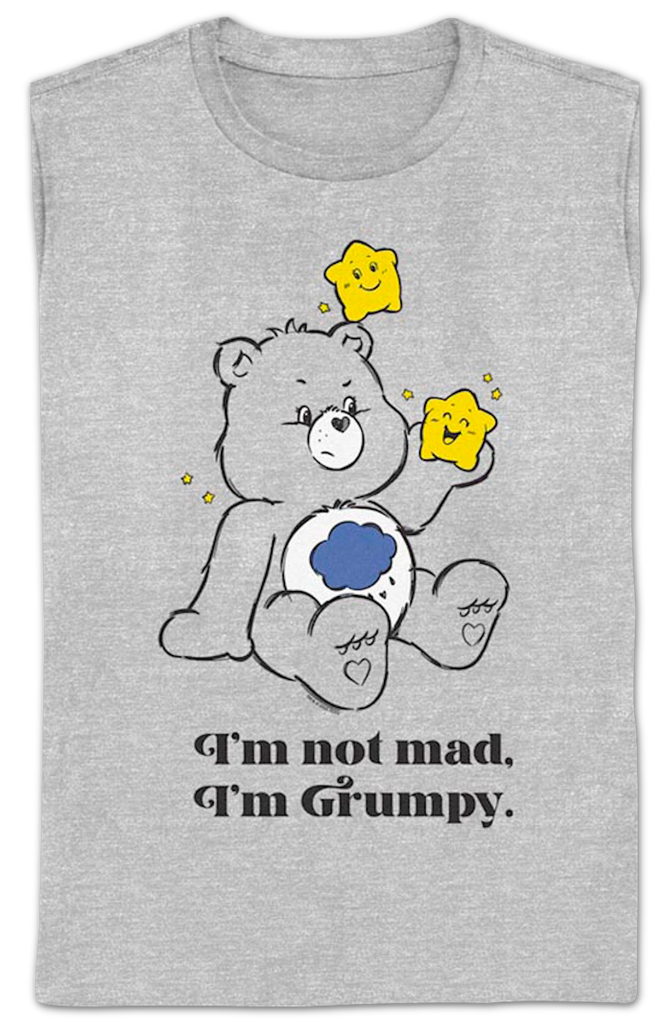Womens I'm Not Mad I'm Grumpy Care Bears Shirt