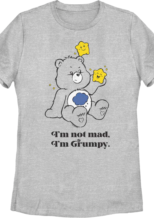 Womens I'm Not Mad I'm Grumpy Care Bears Shirt - main product image