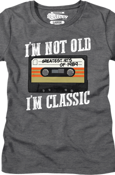 Womens I'm Not Old I'm Classic Greatest Hits Of 1989 Shirt