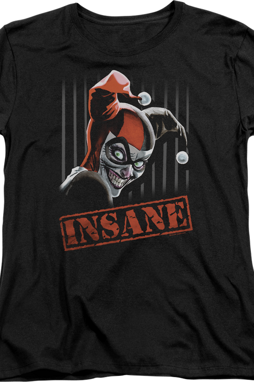 Womens Insane Harley Quinn Shirtmain product image
