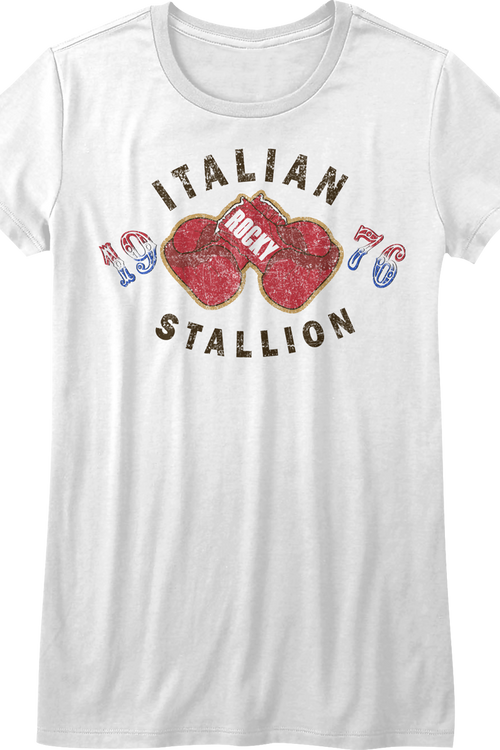 Womens Italian Stallion 1976 Rocky Shirtmain product image
