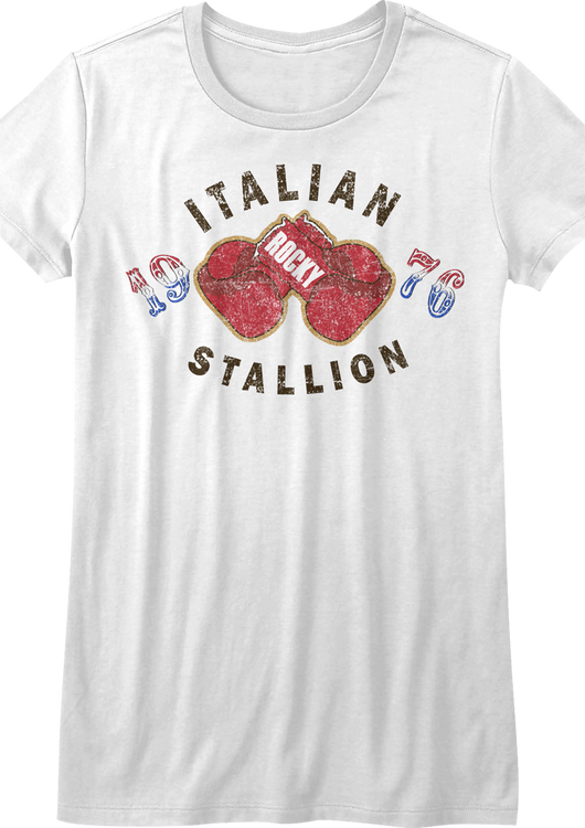 Womens Italian Stallion 1976 Rocky Shirt - main product image