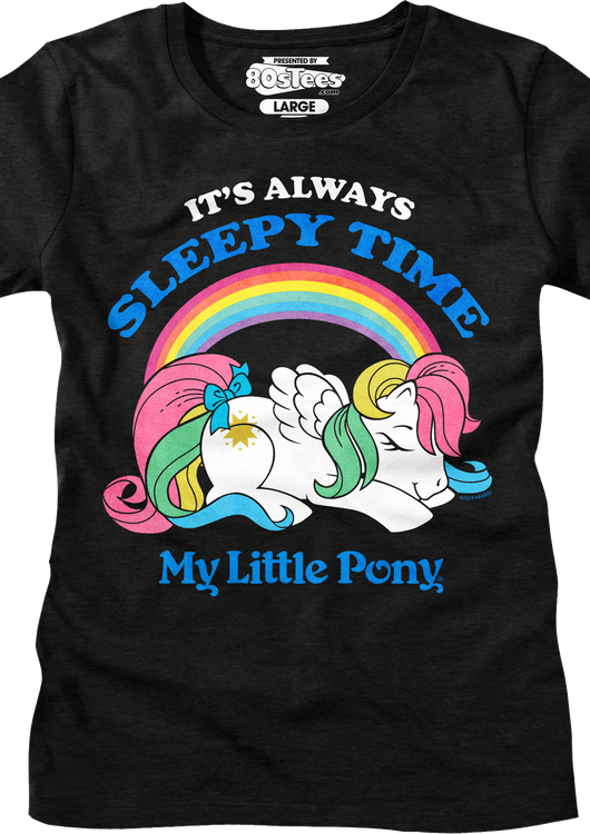 Womens It's Always Sleepy Time My Little Pony Shirt - main product image