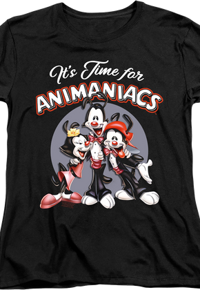 Womens It's Time For Animaniacs Shirt