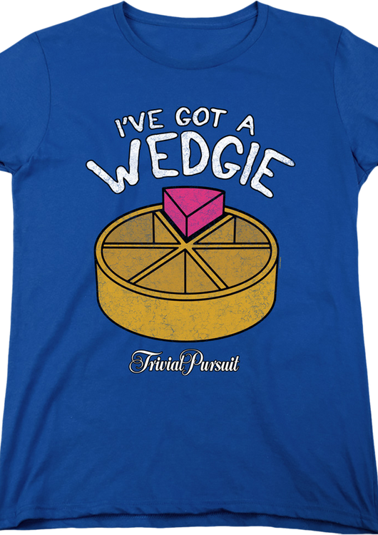 Womens I've Got A Wedgie Trivial Pursuit Shirt - main product image