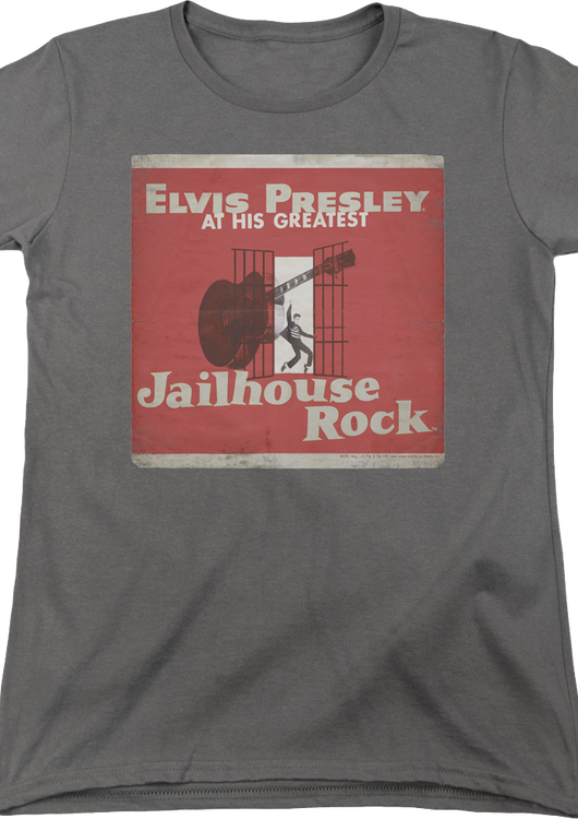 Womens Jailhouse Rock Elvis Presley T-Shirt - main product image