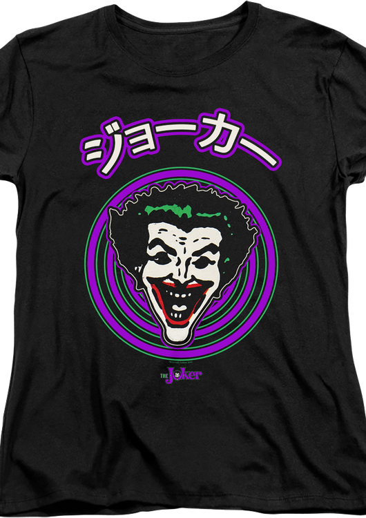 Womens Japanese Joker DC Comics Shirt - main product image
