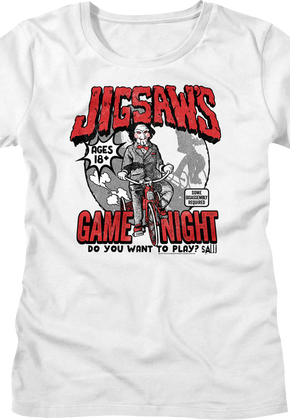 Womens Jigsaw's Game Night Saw Shirt