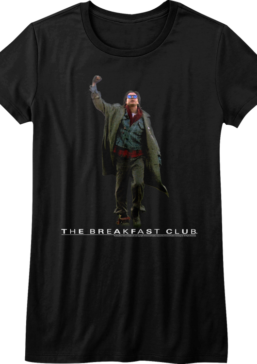 Womens John Bender Fist Pump Breakfast Club Shirt - main product image