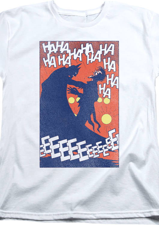Womens Joker's Punchline Batman T-Shirt - main product image
