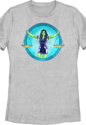 Womens Justice She-Hulk Marvel Comics Shirt