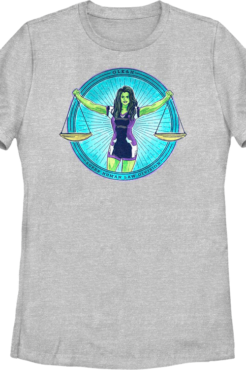 Womens Justice She-Hulk Marvel Comics Shirtmain product image