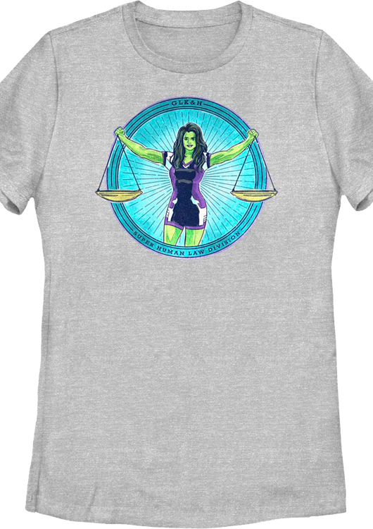 Womens Justice She-Hulk Marvel Comics Shirt - main product image