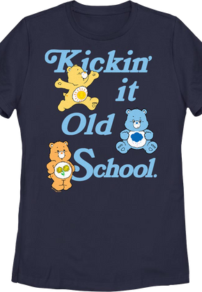 Womens Kickin' It Old School Care Bears Shirt