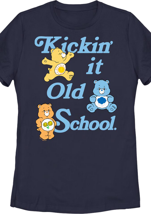 Womens Kickin' It Old School Care Bears Shirt - main product image