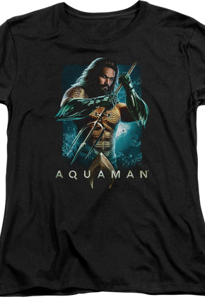 Womens King of Atlantis Aquaman Shirt