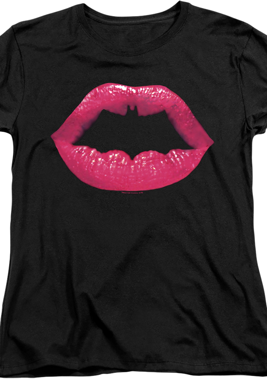 Womens Kiss Symbol Batman Shirt - main product image