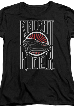 Womens Knight Industries Two Thousand Knight Rider Shirt