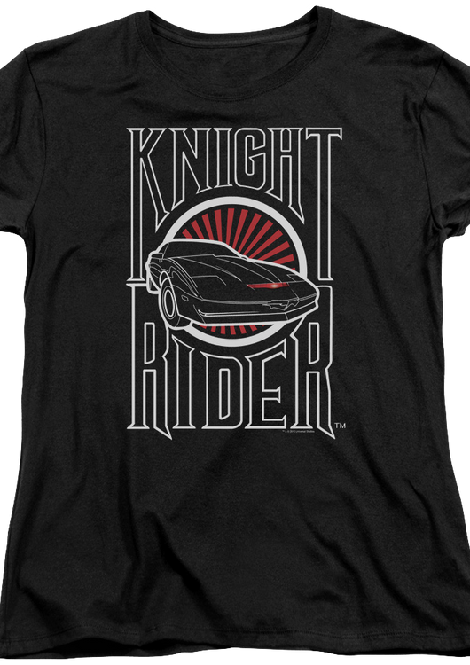 Womens Knight Industries Two Thousand Knight Rider Shirt - main product image
