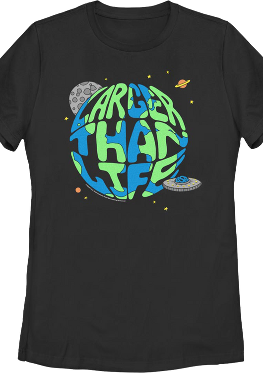 Womens Larger Than Life Globe Backstreet Boys Shirt - main product image