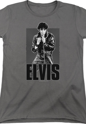 Womens Leather Suit Elvis Presley Shirt