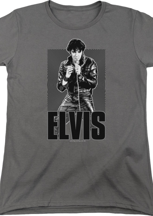Womens Leather Suit Elvis Presley Shirt - main product image