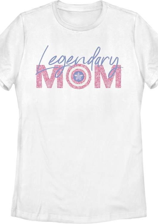 Womens Legendary Mom Marvel Comics Shirt - main product image
