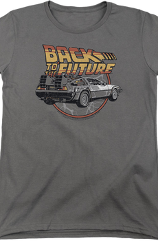 Womens Lightning Bolts Back To The Future Shirt