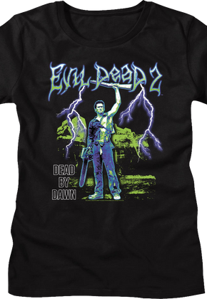 Womens Lightning Storm Evil Dead 2 Shirt