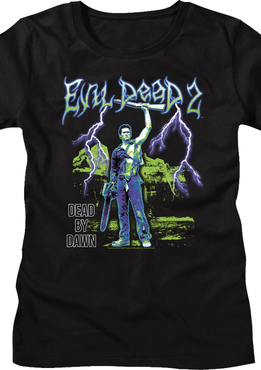 Womens Lightning Storm Evil Dead 2 Shirt - main product image