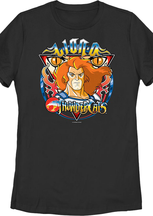 Womens Lion-O Vintage Crest ThunderCats Shirt - main product image