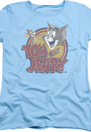 Womens Logo Tom and Jerry Shirt