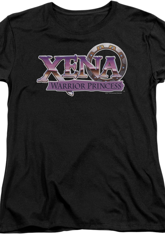 Womens Logo Xena Warrior Princess Shirt - main product image