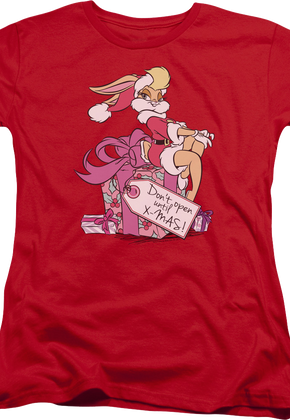 Womens Lola Bunny Christmas Gift Looney Tunes Shirt
