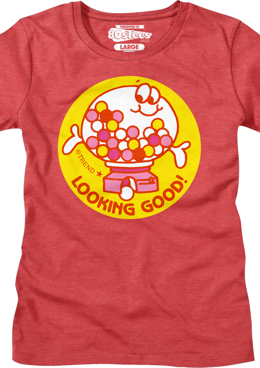 Womens Looking Good Gumball Machine Scratch N Sniff Shirt - main product image