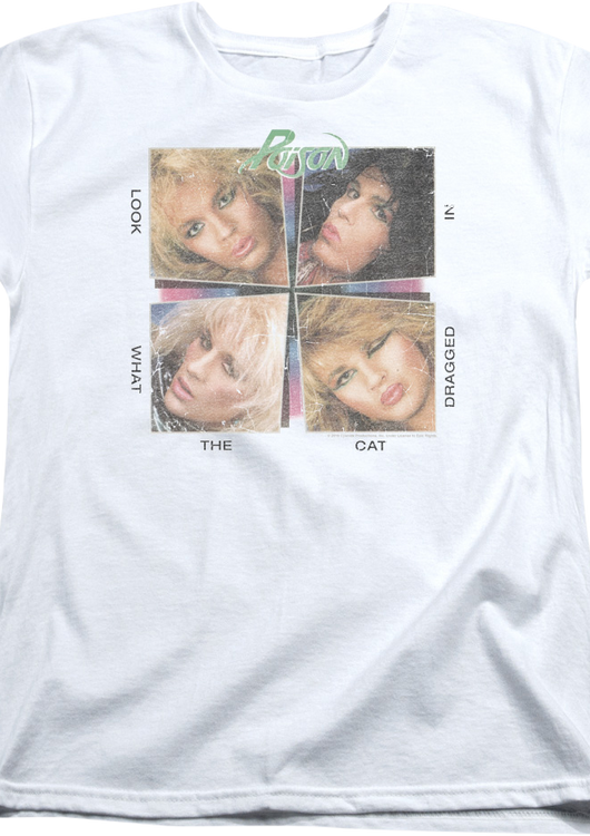 Womens Look What The Cat Dragged In Poison Shirt - main product image