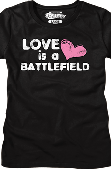 Womens Love Is A Battlefield Shirt