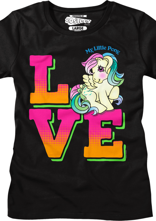 Womens Love My Little Pony Shirt - main product image