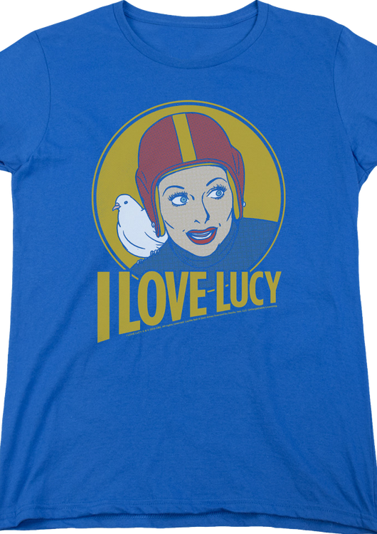 Womens Lucy and Superman I Love Lucy Shirt - main product image