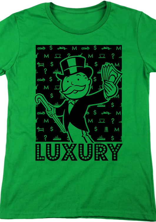 Womens Luxury Monopoly Shirt - main product image