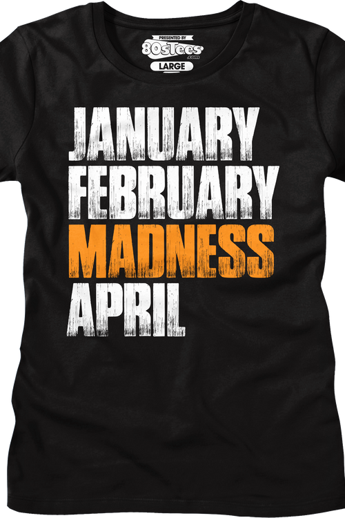 Womens Madness Month March Madness Shirtmain product image