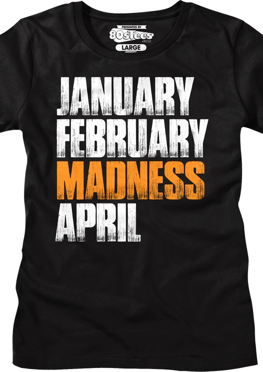Womens Madness Month March Madness Shirt - main product image