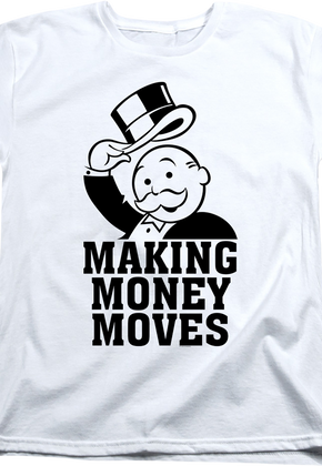 Womens Making Money Moves Monopoly Shirt
