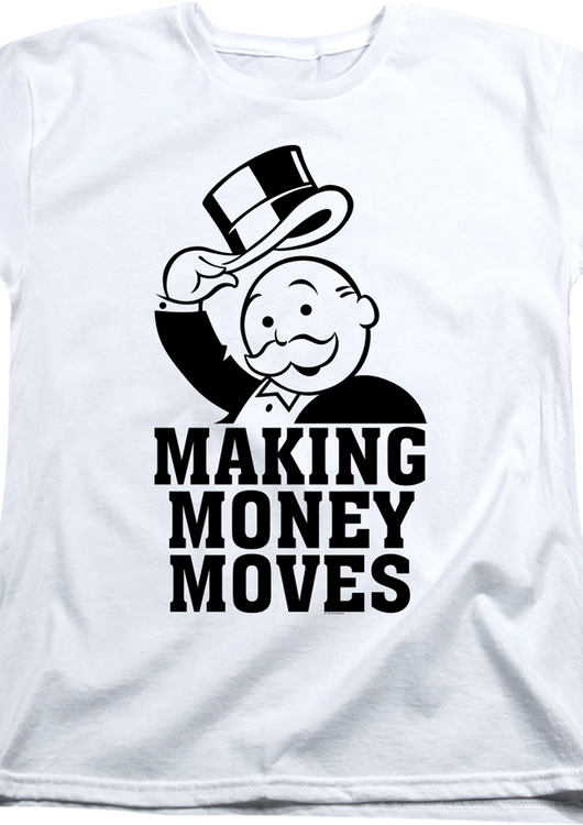 Womens Making Money Moves Monopoly Shirt - main product image